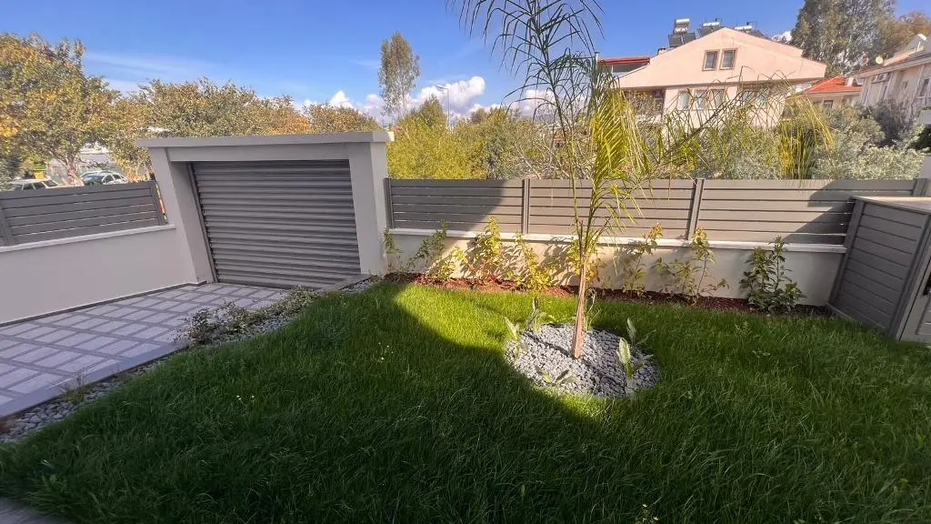 Mature garden